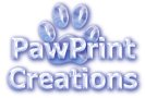 Paw Print Creations Website Design